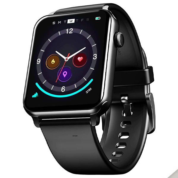 boAt Wave Call Bluetooth Calling with 1.69 Inch HD Curved Display Smartwatch-Active Black