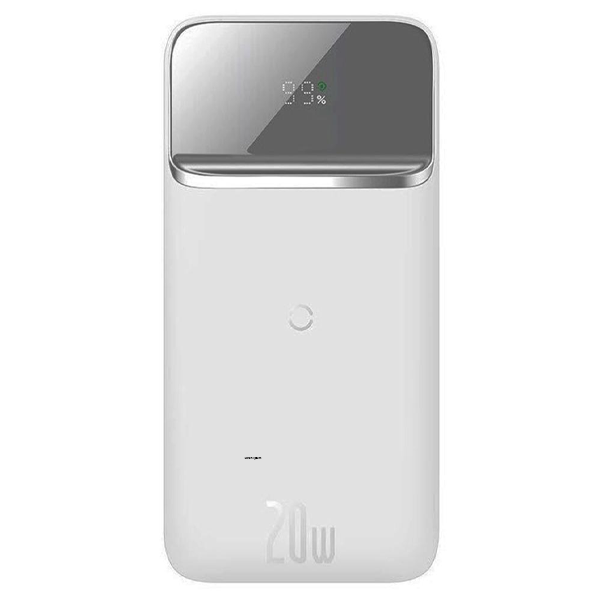 Baseus Magnetic Wireless Fast Charging Power Bank 10000mAh 20W (PPCX010202)-White