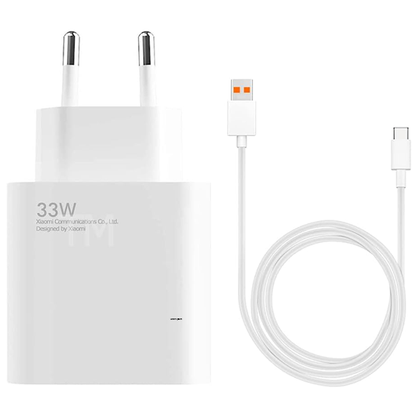 33W 11V- 3A Usb Type-C Turbo Fast Charger Qc 3.0 Adapter For Mi - Charger